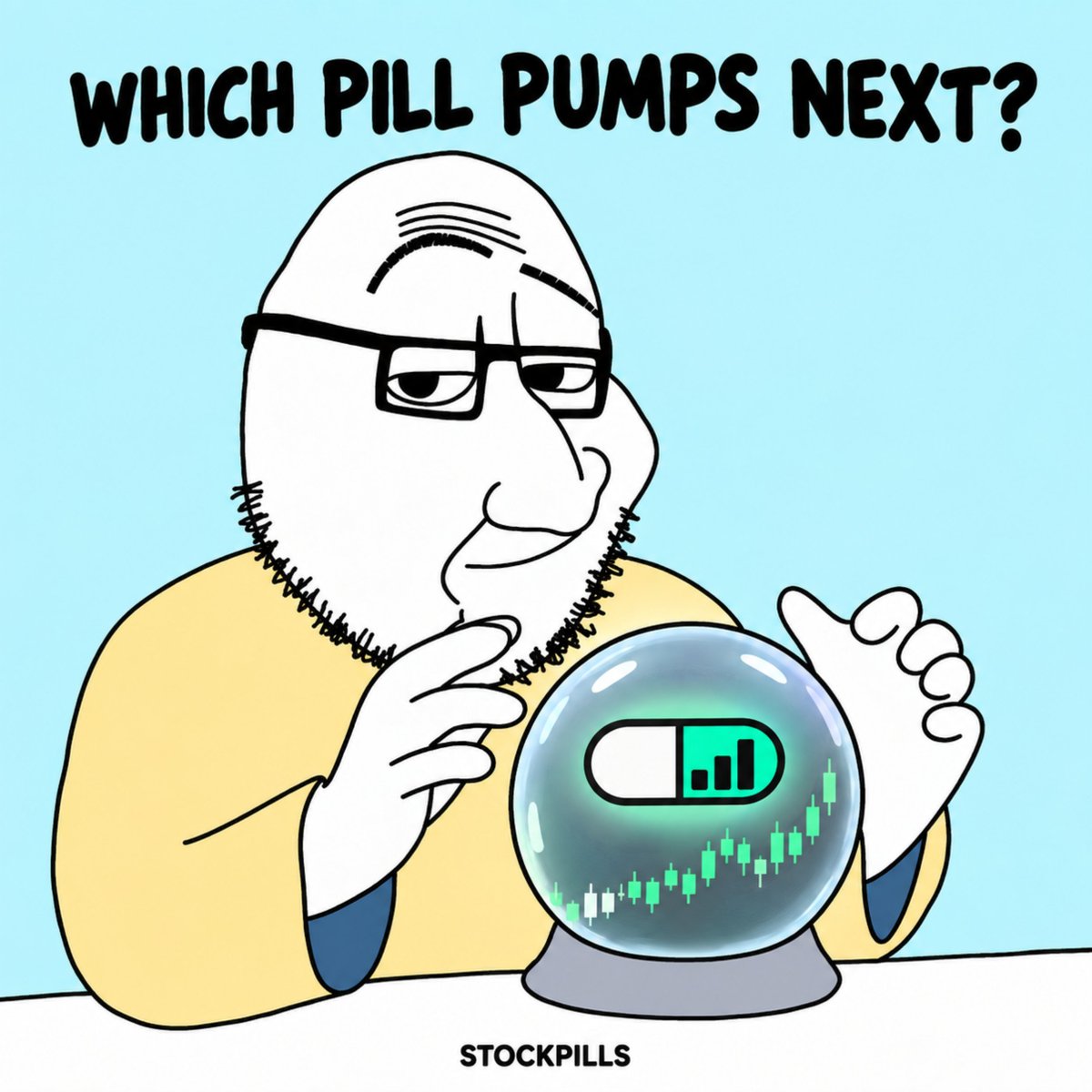 stockpills's tweet photo. 🔮 Which pill pumps next?

No crystal ball needed. Just pick a company, swallow a pill, and get your position onchain. https://t.co/G9PpVOMPKV