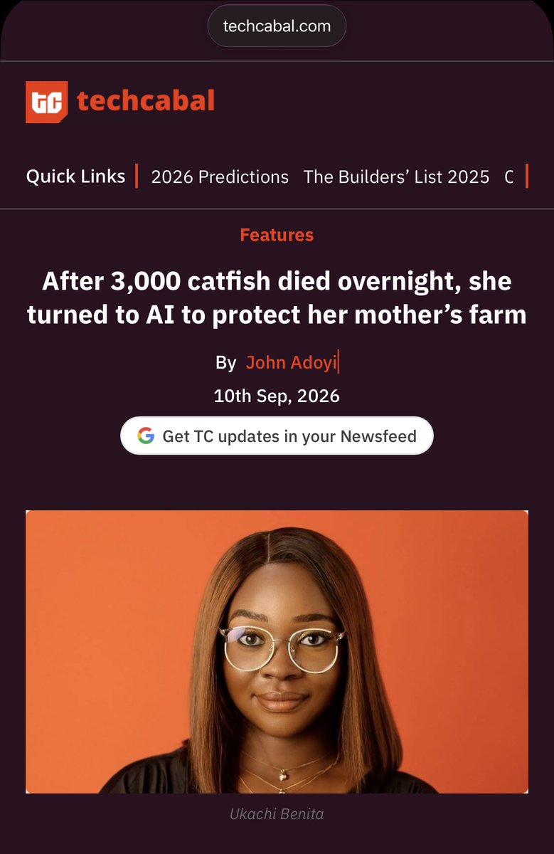 0x_beni_'s tweet photo. I didn’t win the Google Gemma Hackathon but the number of opportunities I have gotten from this project has been overwhelming 

Grateful to God💗 https://t.co/P7gfGlz9Wl