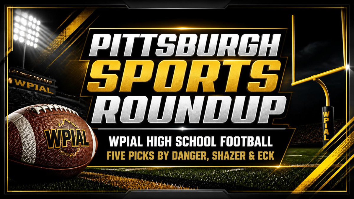 SportsRoundupPA's tweet photo. Aliquippa vs Seton Lasalle tonight #WPIAL 🏈 WINNERS: Danger, Shaz &amp; Eck pick Aliquippa. #SportsRoundupPodcast @DangerMulder @RobShazer @EckenrodeTim @SierraExperts @NationalArmory https://t.co/HC4QU79H3p