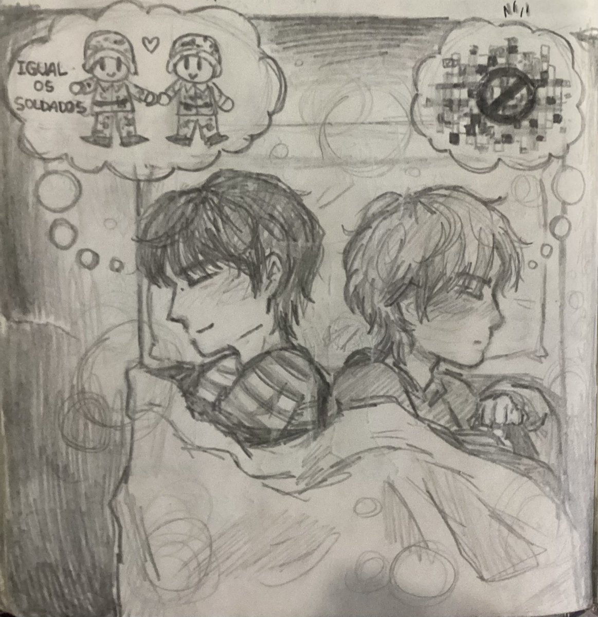 _tsuyuski's tweet photo. @MaYyeomra158 to apaixonado na sua fic preciso de mais capitulos😭 fiz um desenho deles dois hehueheh https://t.co/WZjtKhldLE
