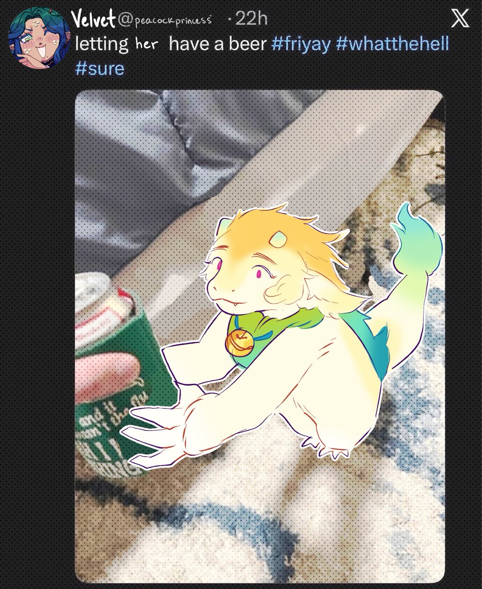 illusorydragon's tweet photo. we love dragon ara https://t.co/pYjtISsozS