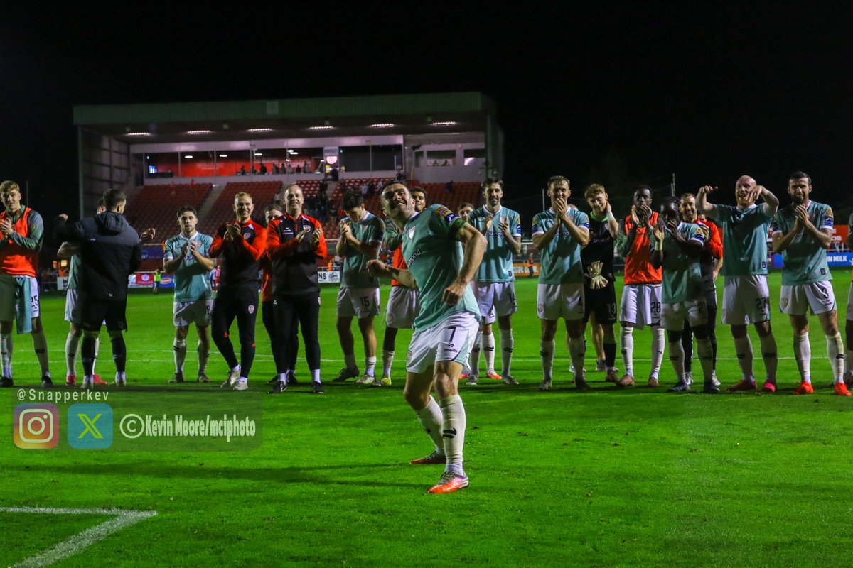 snapperkev's tweet photo. No words.... Well maybe 2, Mickey Duffy! 

Final Score @derrycityfc 1 - 0 Shelbourne https://t.co/e9NX7mBGUX