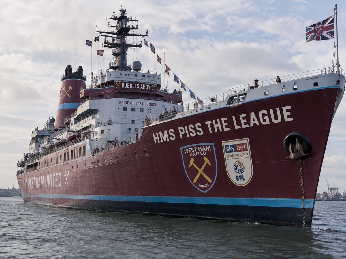 WestHamSocial's tweet photo. All aboard 🫡 https://t.co/3y5Jm2KGey