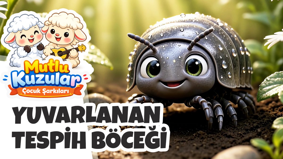 mutlukuzular's tweet photo. Yuvarlanan Tespih Böceği 🍃 | Eğitici Doğa ve Hayvan Şarkısı | Mutlu Kuzular 🐑 https://t.co/ciD3rWV12K https://t.co/hkIKcHTybi