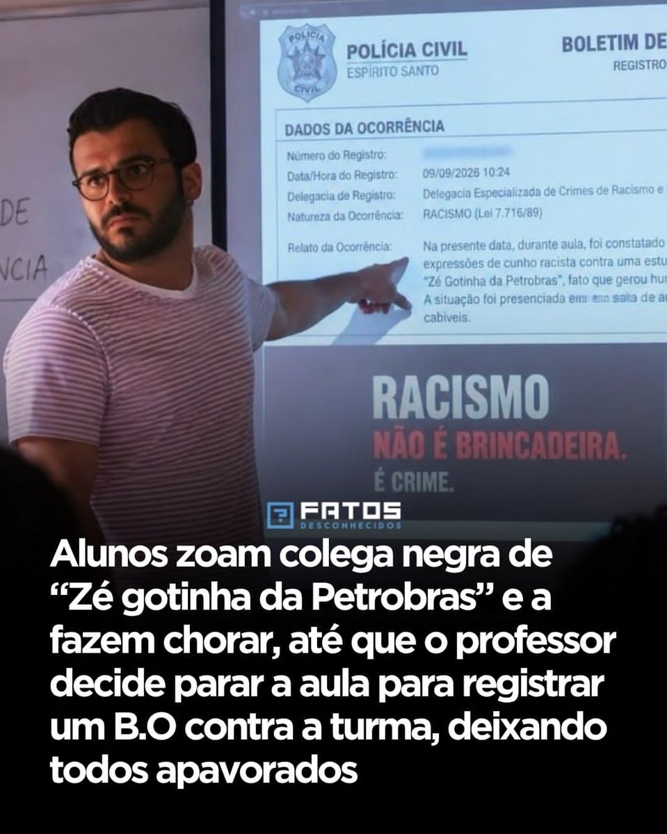 helioricardorio's tweet photo. A atitude desse professor foi correta ou não? https://t.co/RHaXW1bziM