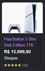 GeneralFlix's tweet photo. Finalmente uma promoção boa de PS5 kkkkkkkk vsf https://t.co/pEMmRq9W35