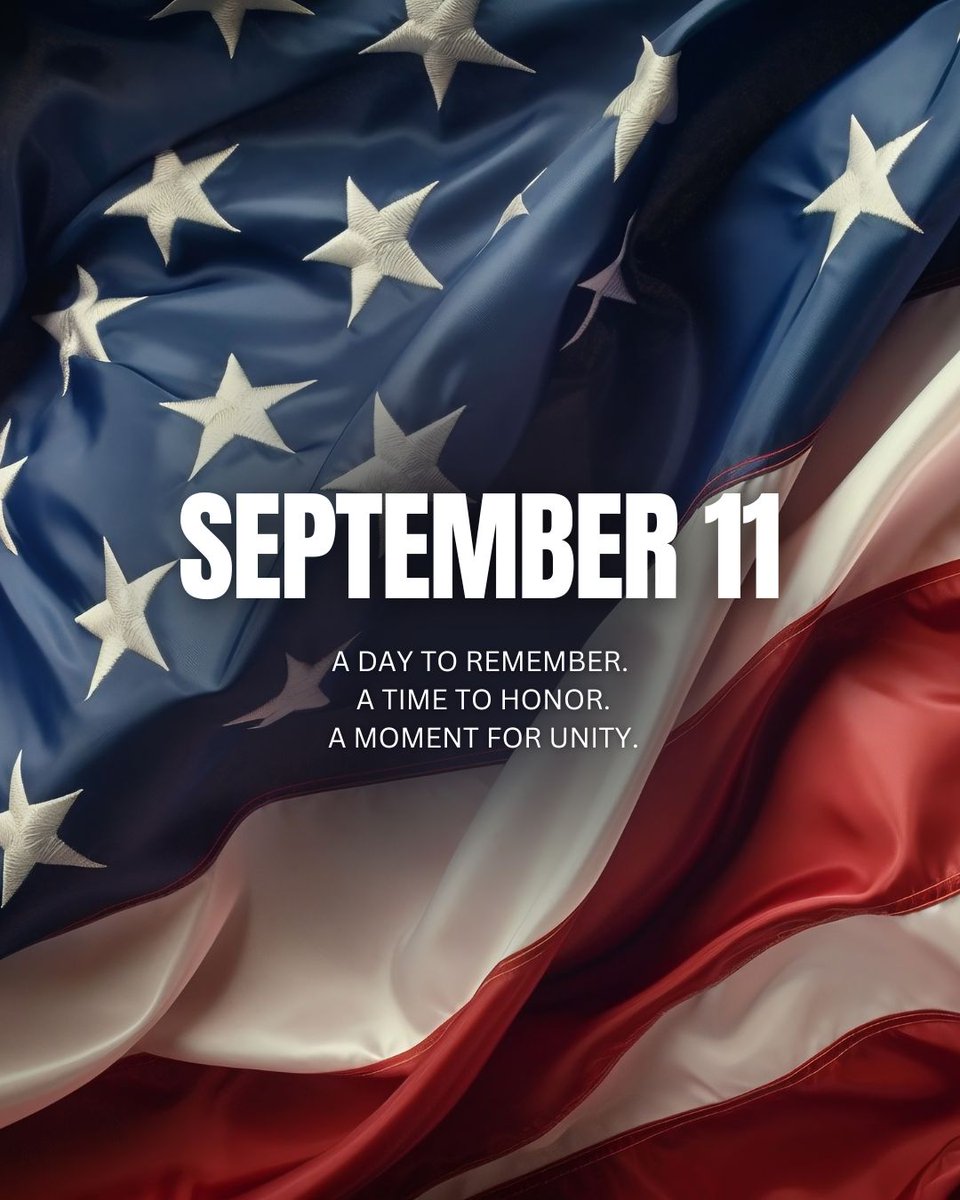APsystemsSolar's tweet photo. Today, we pause to remember the lives lost on September 11, 2001, and to honor the courage of the first responders, service members and everyday people who stepped forward in the face of unimaginable tragedy. https://t.co/HmMGFy8lAs