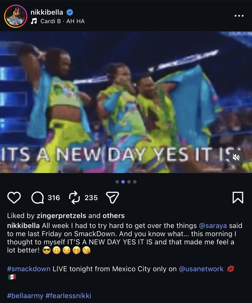WrestleOps's tweet photo. Nikki Bella responds to Paige via Instagram: https://t.co/gqffzL9vw7