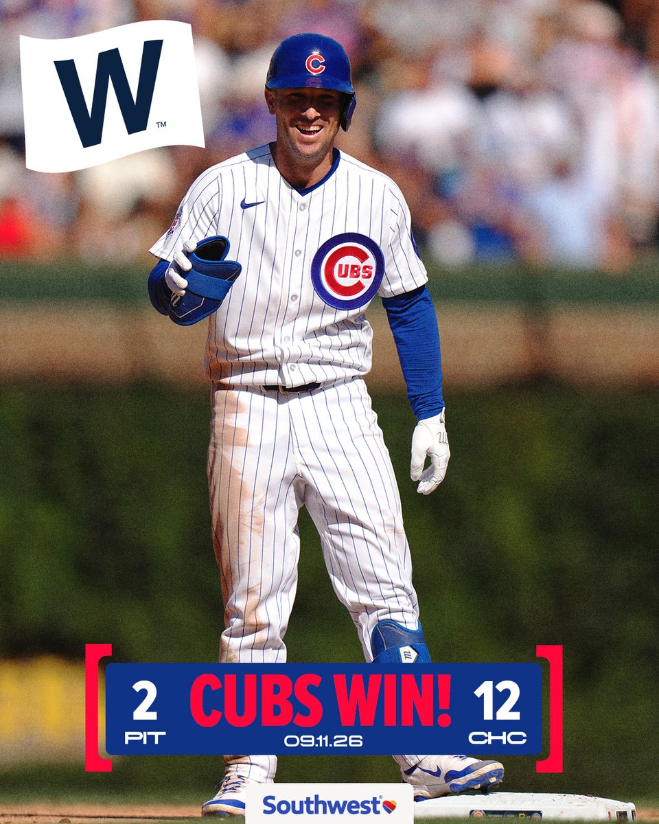 Cubs's tweet photo. good day at the ballpark. 😌 https://t.co/XIGOaGgBSx