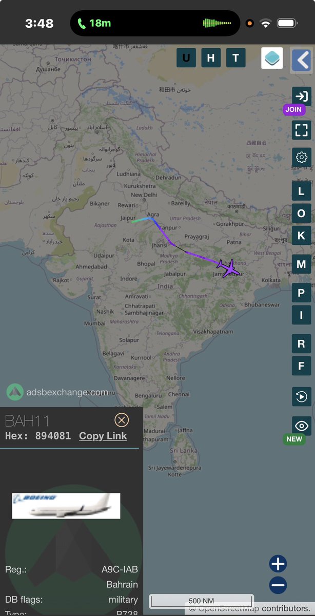 rattletrap1776's tweet photo. Bahrain, Abraham Accords nation, in India. 📌

Special Forces taking off from Honduras. 📌 https://t.co/e60zvIcjZQ