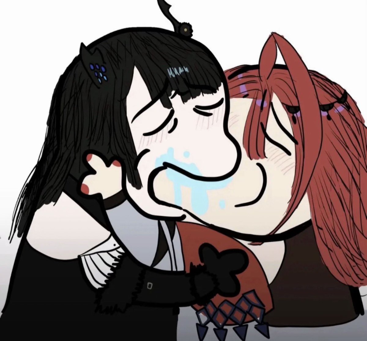ebisburger's tweet photo. @AyameChhh IF BLOOD RAVEN DOESNT WIN I WILL ACTUALLY RIOT CAUSE THIS IS LITERALLY THEM 24/7 https://t.co/G3daEPBeem
