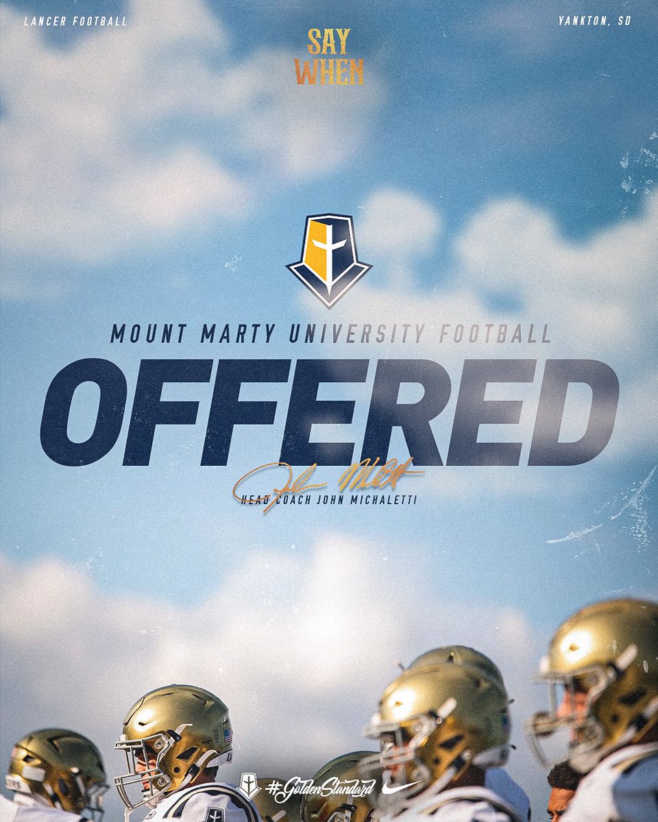 BarrettHeg54101's tweet photo. After a great phone call with @CoachWiebelhaus I am blessed to receive my 3rd offer from @MMULancersFB
@MtMichaelFB @NENextt @NEBHSFB @PrepRedzoneNE https://t.co/YZVcItedvz