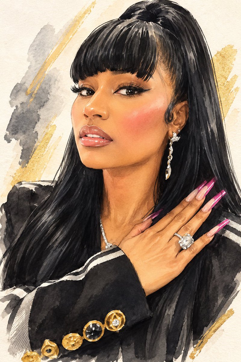 just_ketra's tweet photo. Oh B!tch 
#watercolorbarbie https://t.co/DunN9D8Qgj
