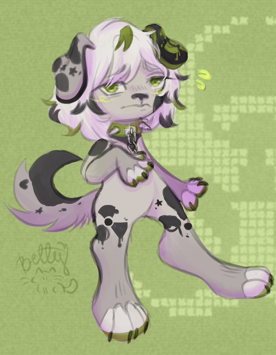 Betty0bee's tweet photo. 2 chibby pieces for @lemons_squeezie ! This time i decided to try double speed paint and 2 different styles! Let me know which one u like more! :D #chibby #furry #OC #cute #speedpaint https://t.co/WaX91Wgncf