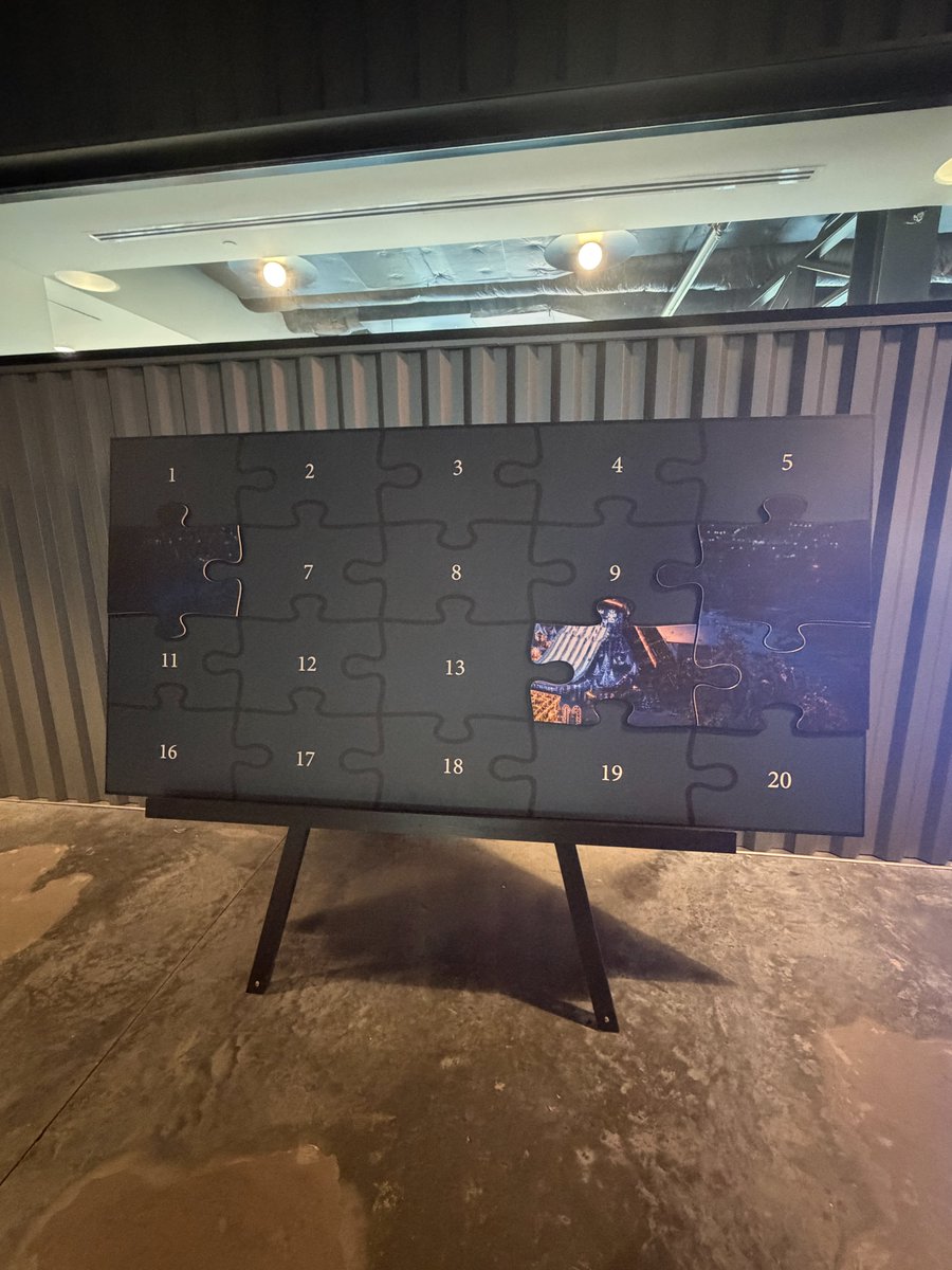 winterworldrva's tweet photo. 4 pieces on the board, which means there are still chances to find a piece &amp; win a family 4-pack of tix to WinterWorld presented by SERVPRO! Pieces are hidden throughout the RVA &amp; at each Squirrels game. If you find one, bring it to the @carmaxpark box office, &amp; claim your tix! https://t.co/AsLfvIL4LB