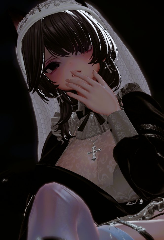 omusubi_VRC's tweet photo. 臭いものを見た時の反応のポーズで撮らせて！！
byフレンド https://t.co/b4FxNI3R53