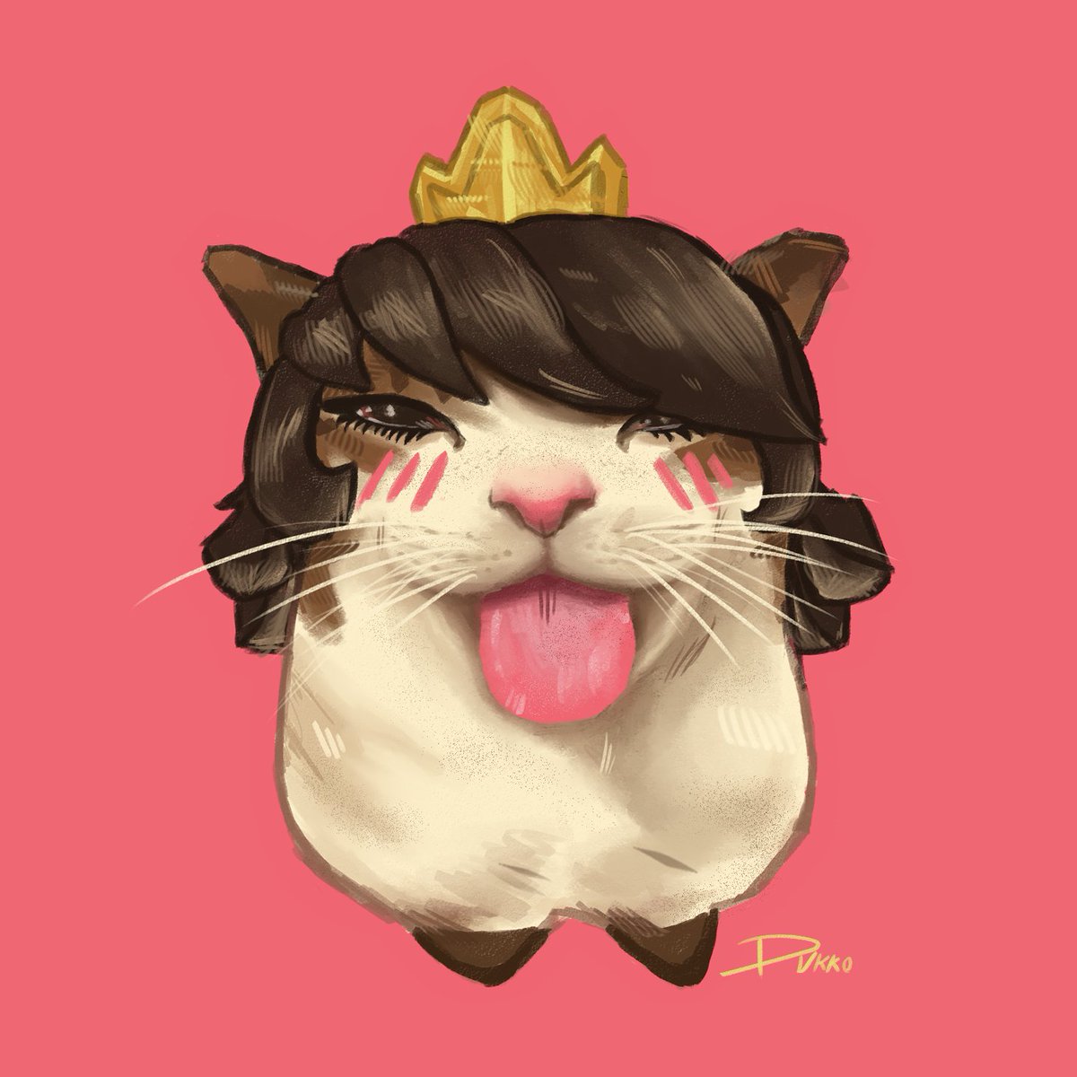 Dukko5's tweet photo. Cats Royale! (1/3)

(Comm by @Kitkakuraw ) https://t.co/tOoD76lEkb
