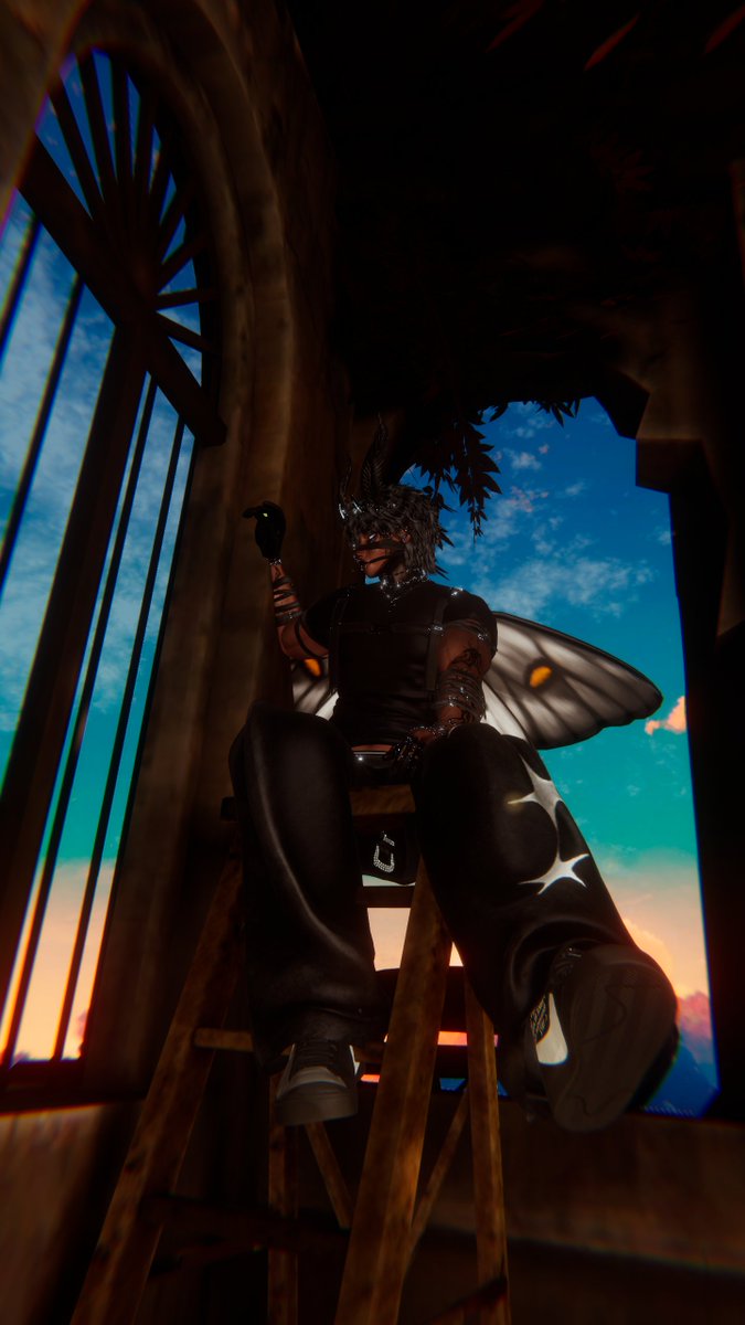 TripsAhoyVr's tweet photo. just a moth man #vrc #vrchat #vrchatphotography https://t.co/DukjzzFAod