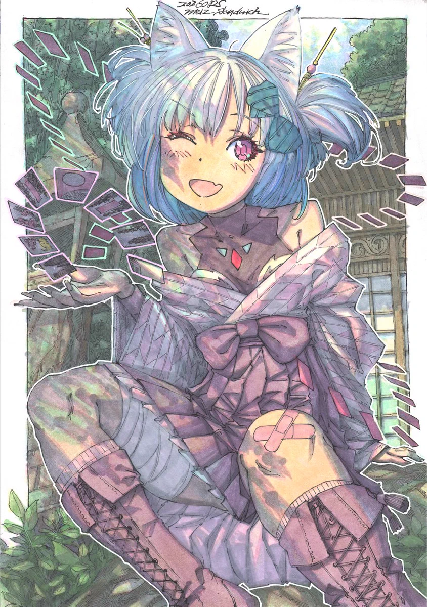 meiz：BOOTHで原画等販売 on X: 