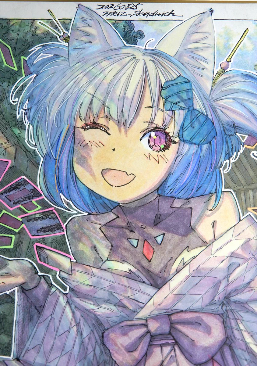 meiz：BOOTHで原画等販売 on X: 