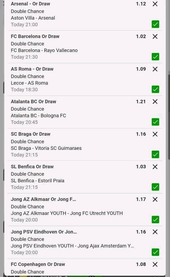 SurpriseMu82639's tweet photo. 💸🔥 MONDAYS PICK'S🔥💸

13 legs Straight wins🔥💸
BW6D5EC996

Under 2.5 goals FT🔥💸
BW6D5E6AB7

Double Chances🔥💸
BW6D5E6F1B

Draw No Bet🔥💸
BW6D5EC2A2

Over 0.5/1.5 goals🔥💸
BW6D5EC1CF

Mixed bet🔥💸
BW6D5EC128

Let's go partner🔥💸goal's
Under 4.5 goals
Code: BW6D5EC07F 

Booking Code: BW6D5EBE36🔥💸
Double chance market 

Over 2.5 total goals 🔥💸
Code: BW6D5EBD2C @SurpriseMu82639