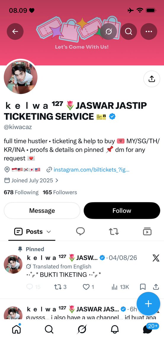 onyourchanie_'s tweet photo. GUYSSS PLS JGN PERCAYA BELI DISINI, INI SCAMMER.
ALL PROOFS AKU DICURI DAN DIPOST ULANG SM @kiwacaz 
PLS JGN PERCAYA APAPAUN, PROOF APAPUN SELAIN DR AKU PLS INI AKU DI SCAMMER JG ANJIRRRRR 😭😭😭😭😭

t. wtt wts wtb wto redline neocity in jakarta cat 4 5 6 7 https://t.co/L7O9Xe34ND