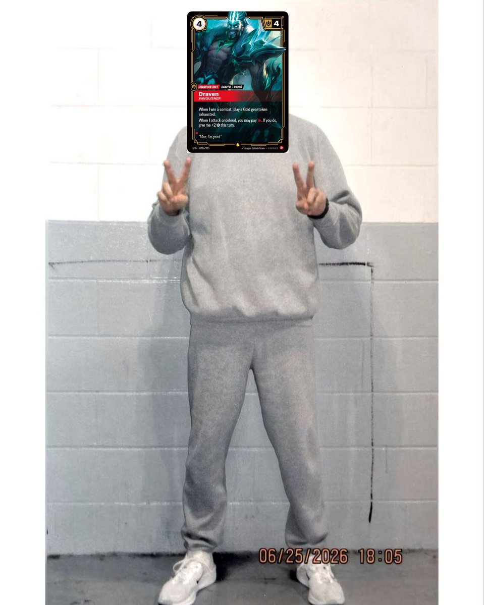 AadionLoR's tweet photo. Free my man. I just want to see what happens. https://t.co/v0NlkncsFf