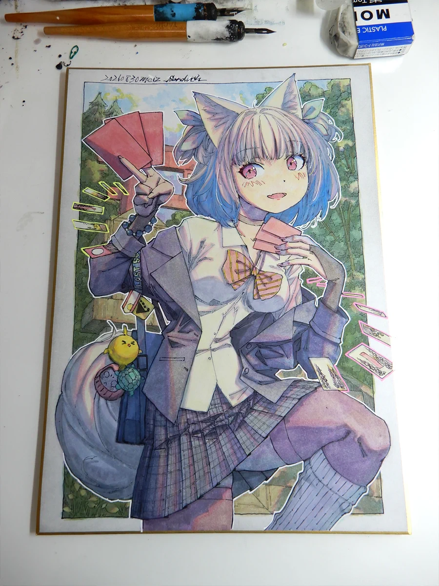 meiz：BOOTHで原画等販売 on X: 