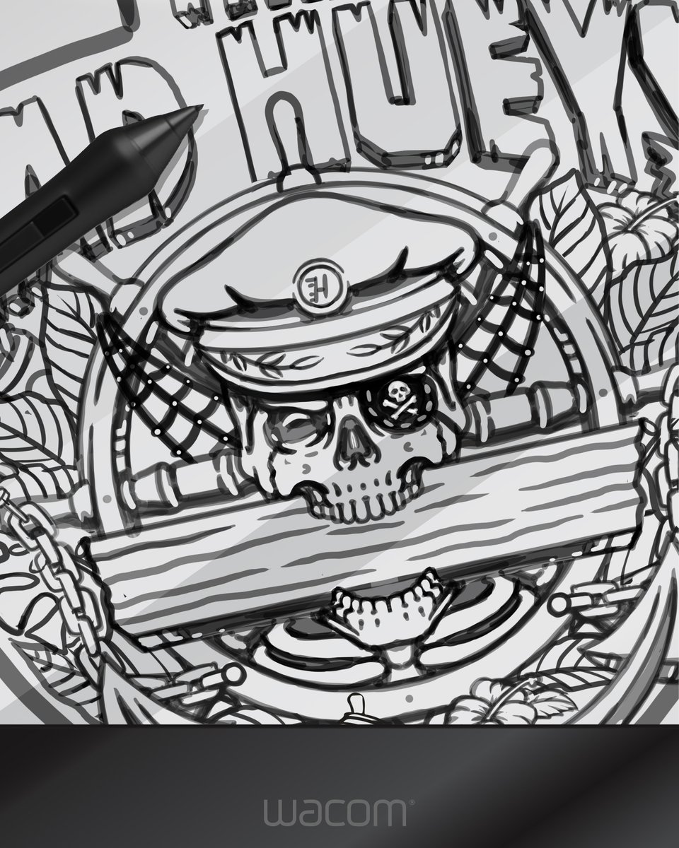 philustrations's tweet photo. The Mad Hueys: unleash your inner captain ⚓ https://t.co/VI5PXmthWe