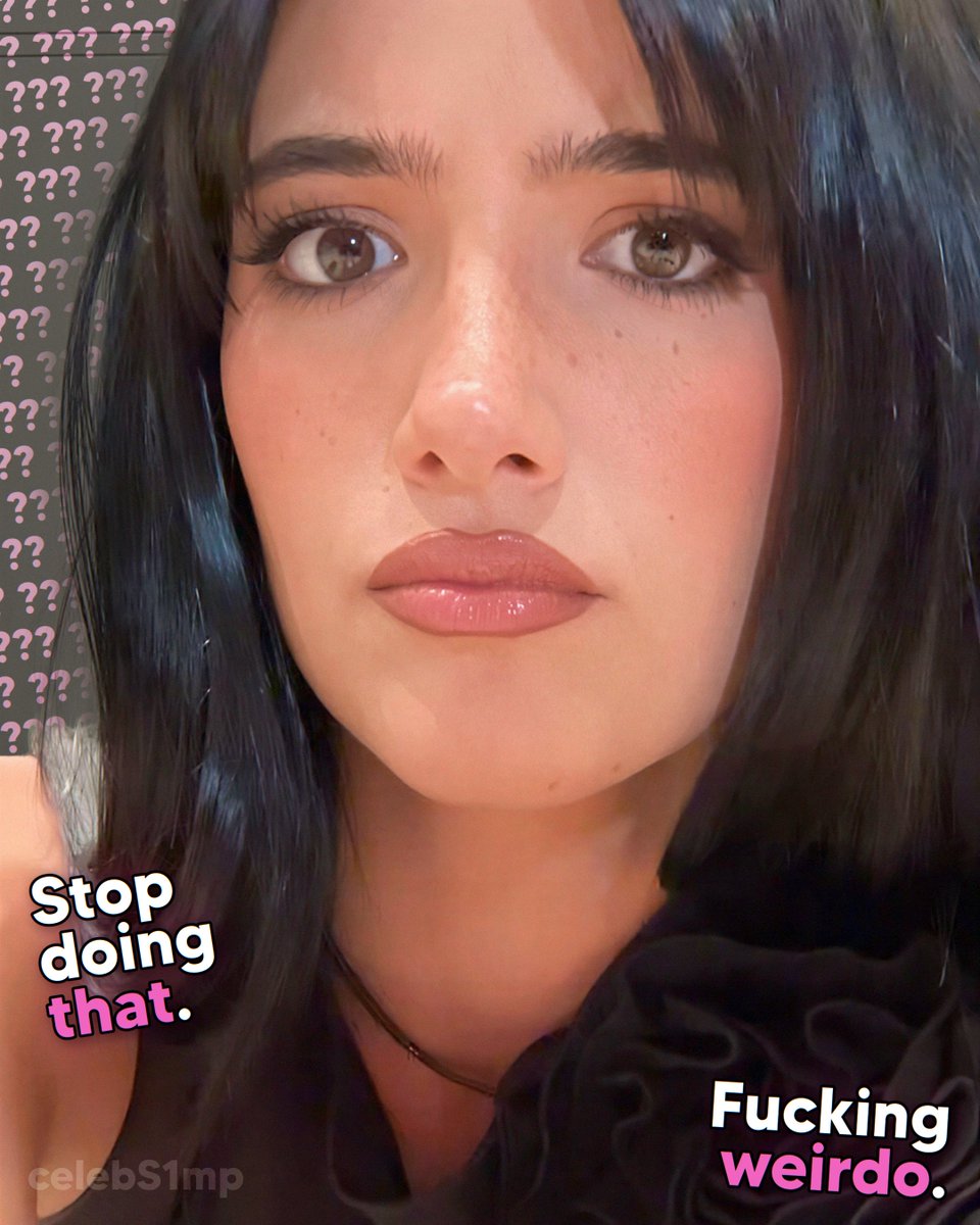 celebS1mp's tweet photo. Stop doing that. It's gross. https://t.co/yQ3fzGrMsM