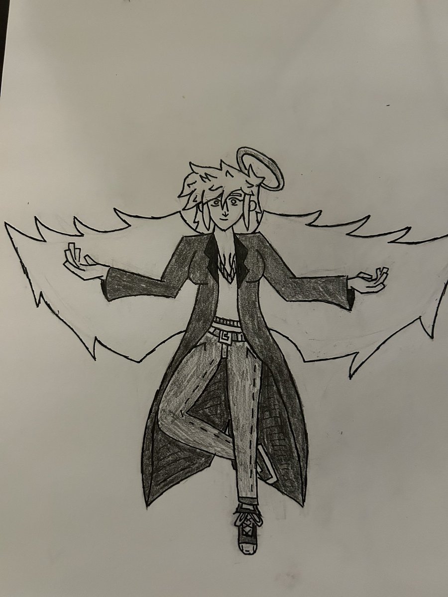 Insentra2's tweet photo. The Angel of Lust, Azrael. A beacon of hope to some, a source of anguish for most.

#art #artist #sketch #amateur #OurWorld https://t.co/BflgWEd0ns