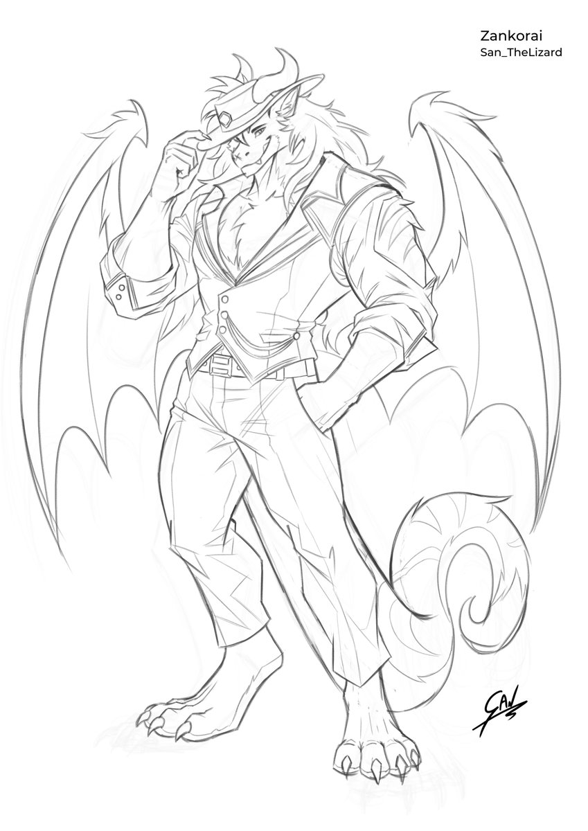 San_TheLizard's tweet photo. COMMISSION in Progress for @Ventusic - A dragon in search of an elegant appearance, do you think it has succeeded? 👀

#Commission #FurryArt #DigitalArt https://t.co/OPCWywy4Pq
