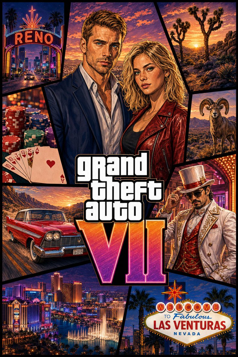 JohnWhoTV's tweet photo. We got GTA 7 before GTA 6! ;) https://t.co/4HXlX0VESZ