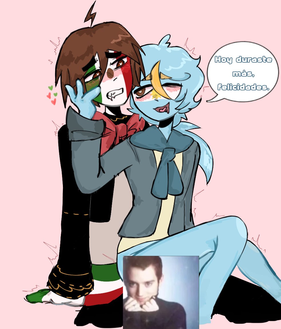 Bezzx0's tweet photo. 👀🇦🇷🇲🇽🔥
Ouhhhh amo el ArgMex, profanenlos más seguido jeje 
🔞
#countryhumans #countryhumansargentina #countryhumansmexico
#countryhumansart https://t.co/VsMz4pDENZ