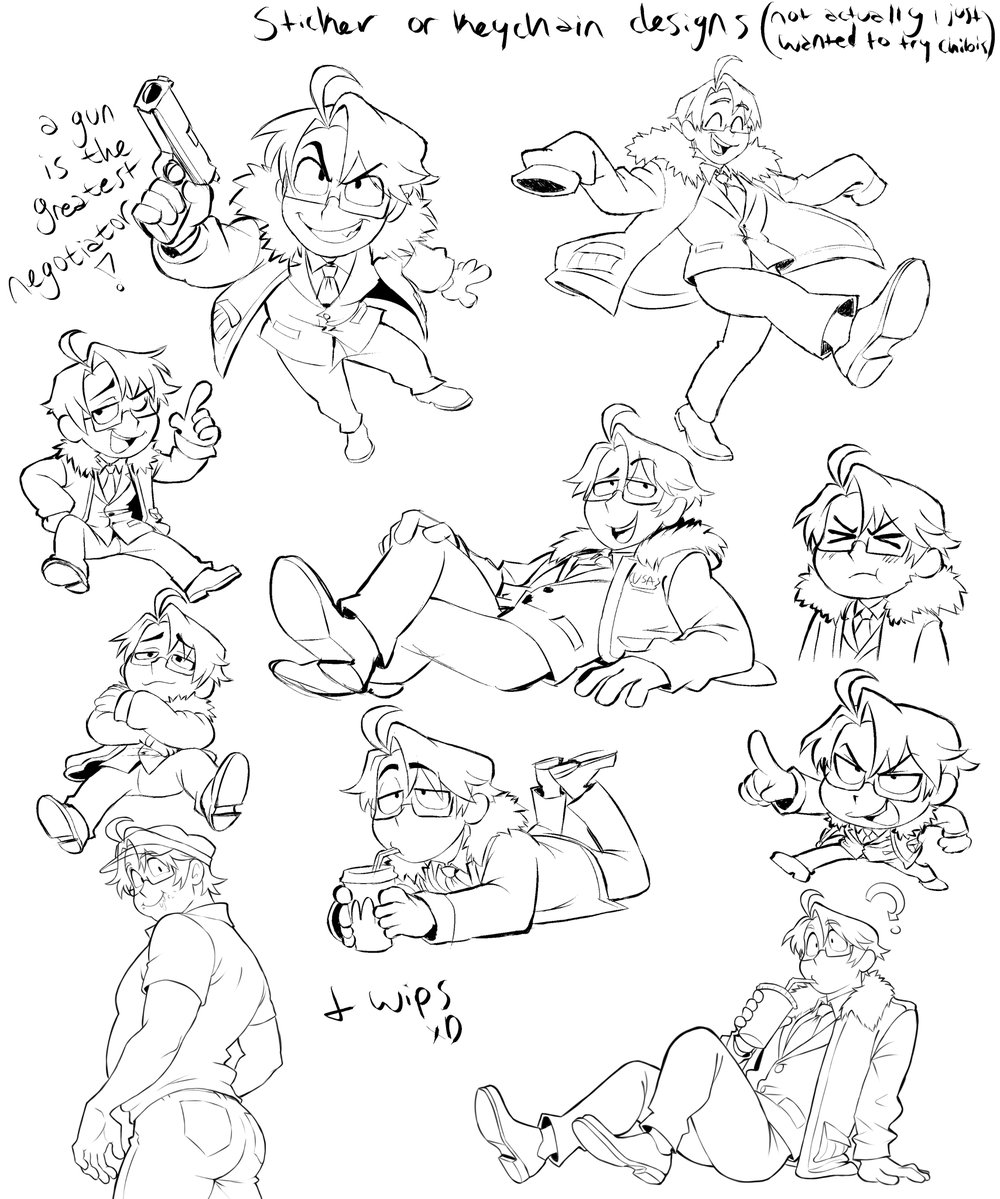 sphixe's tweet photo. Lil doodlies https://t.co/90CFTvovvb