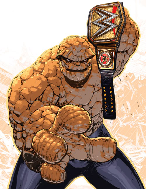 PerFicLuchitas's tweet photo. The Thing - Undisputed WWE Championship https://t.co/1VVioZY6JH
