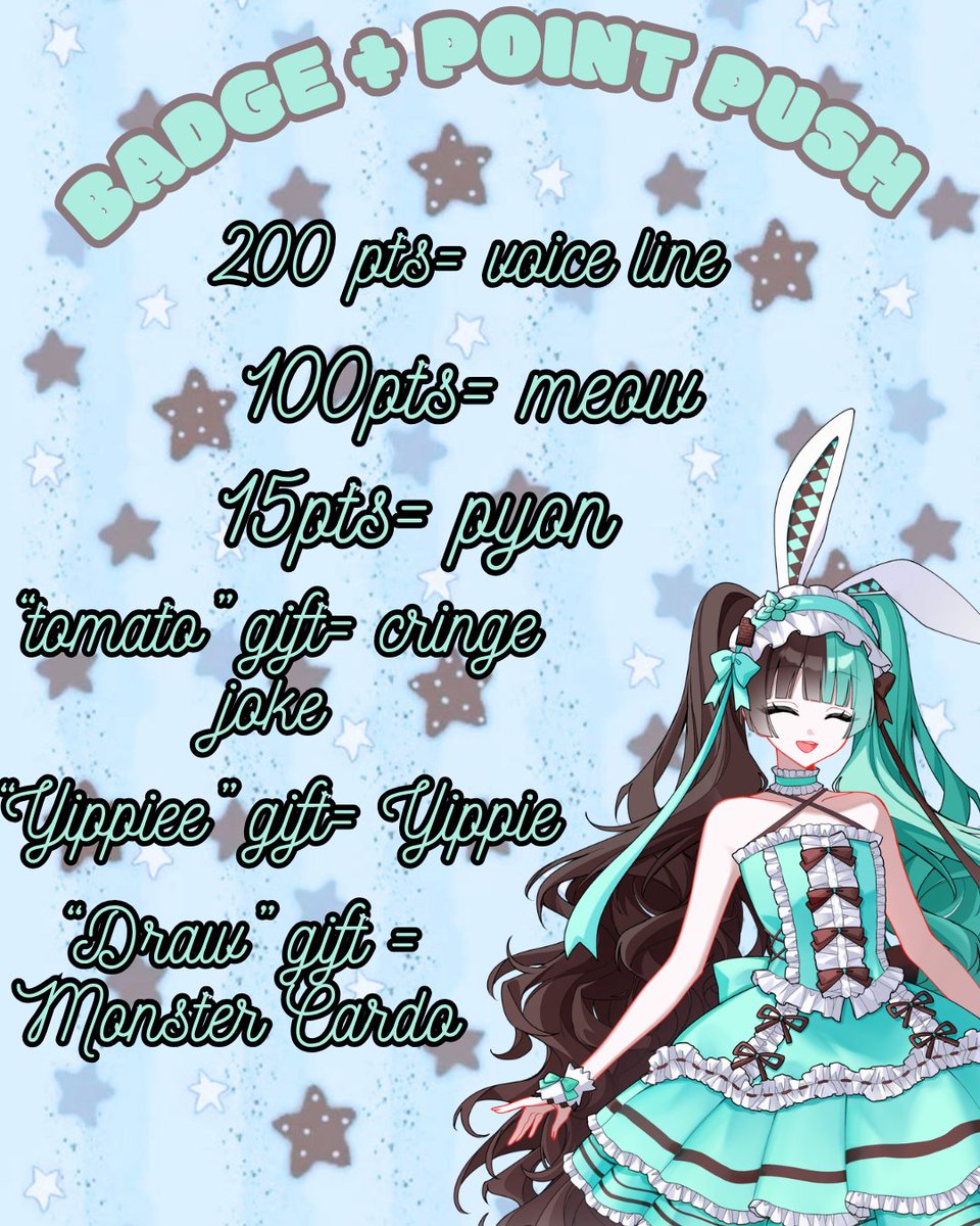 minti_macaronvt's tweet photo. Good morning, Macaron crew! ✨From 5:45 PM to 9 PM EDT, you have the chance to once again make me say anything and do other shenanigans!!!
My voice is yours for three hours! So let's have fun!!!
#Vtuberㅤ #IRIAM準備中ライバー #IRAM #eventpush https://t.co/YLb25LXuNh