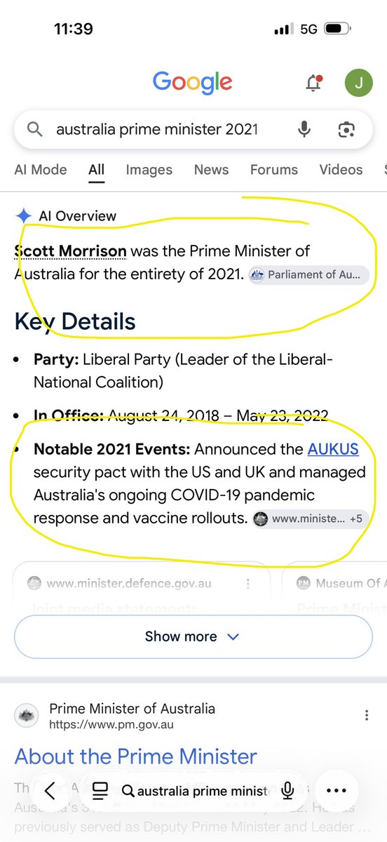 joannerm5's tweet photo. @RickSydney @PaulineHansonOz The bioweapon jabs rolled out from Feb 2021, Morrison was the PM, not Albo.  And I wouldn’t be proud of being associated with convid jabs 🤦🏼‍♀️ https://t.co/LRhGCxuYTK