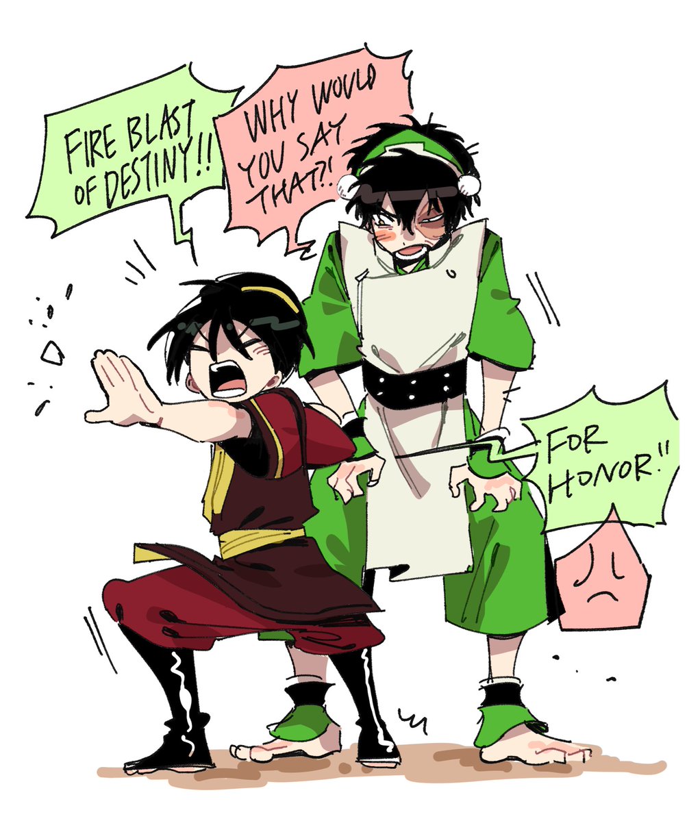 tophzerock's tweet photo. Toph and zuko outfit swap✨
#zutoph https://t.co/Bvenutckqf