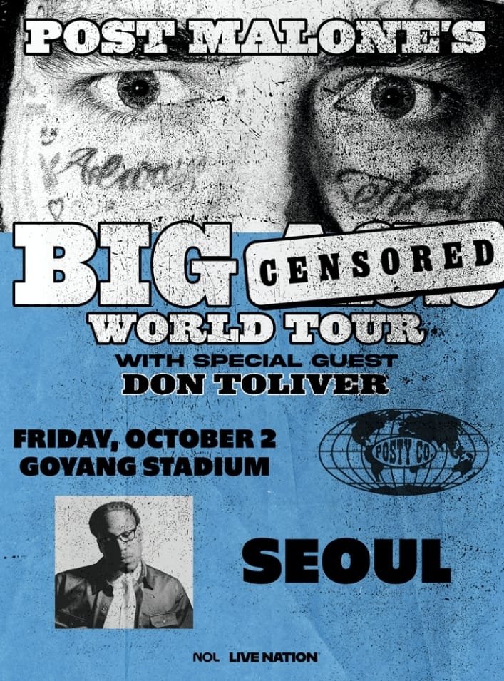 NipponTickets's tweet photo. 🎫 POST MALONE'S BIG ASS WORLD TOUR IN SEOUL 👑
✨ チケット代行 ご予約受付中！

📅 
• 2026.10.02 (FRI)
📍 GOYANG STADIUM (高陽総合運動場 / 고양종합운동장)
👤 Artist: Post Malone (ポスト・マローン)
🎤 Special Guest: Don Toliver (ドン・トリヴァー)
🎟️ 即時予約可能なチケットあり
✔️ NOL ticket (놀티켓) / Live Nation 対応
✔️ 先行・一般発売対応
✔️ 海外ファン歓迎・現地入場サポート
✔️ 連番・良席確保を強力サポート
📩 【ご希望の席種・エリア / 枚数 / ご予算】を明記の上、DMまでご連絡ください。
※決断され、すぐにお支払いおよびチケット確保が可能な段階になってからDMをお送りいただくようお願いいたします。
#POSTMALONE #ポストマローン #포스트마론 #DONTOLIVER #BigAssWorldTour #GoyangStadium #高陽総合運動場 #고양종합운동장 #NOLticket #놀티켓 #LiveNation #ソウルコン代行 #韓国コン代行 #チケット代行 #티켓대행 #代理チケッティング #チケッティング代行 #海外コン代行 #チケット譲 #양도 #WTS #WTE #ライブチケット