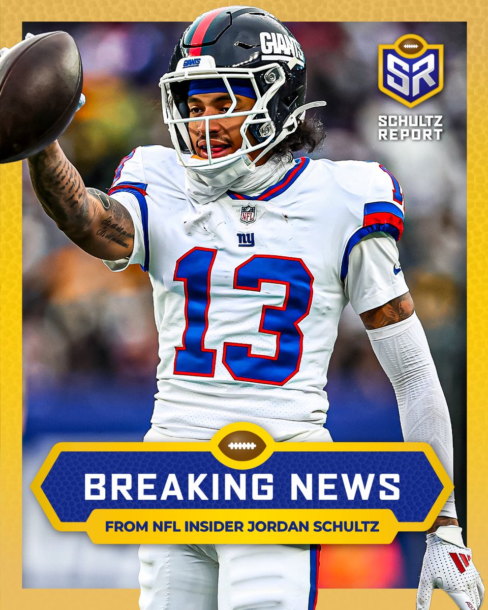 Schultz_Report's tweet photo. Sources: The #Giants are going to waive WR Jalin Hyatt, as the former Tennessee standout and Biletnikoff winner will look for a fresh start. https://t.co/RPpuN1yLl5