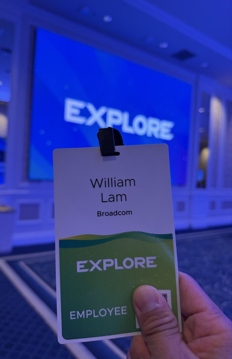 lamw's tweet photo. Ready For Explore ๐
#Explore3Word #VMwareExplore https://t.co/voNZQF7aEs