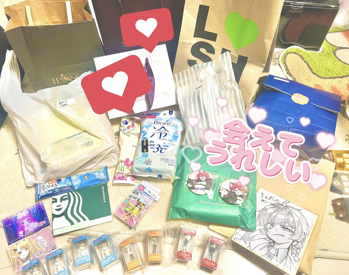sanzuini_LIVE's tweet photo. #ミラポプ
 #ミラティブポップアップストア
8月30日お邪魔させて頂きました🙇‍♀️
今回は1日しか行けないこともあり、差し入れしてくださった方だけ描かせて頂くという形を取らせて頂きました。(娘息子＆ブースト応援は別)
お断りした方々は申し訳ございませんでした💦
また来年…！お会いしましょう！！ https://t.co/50oLSFvgPK