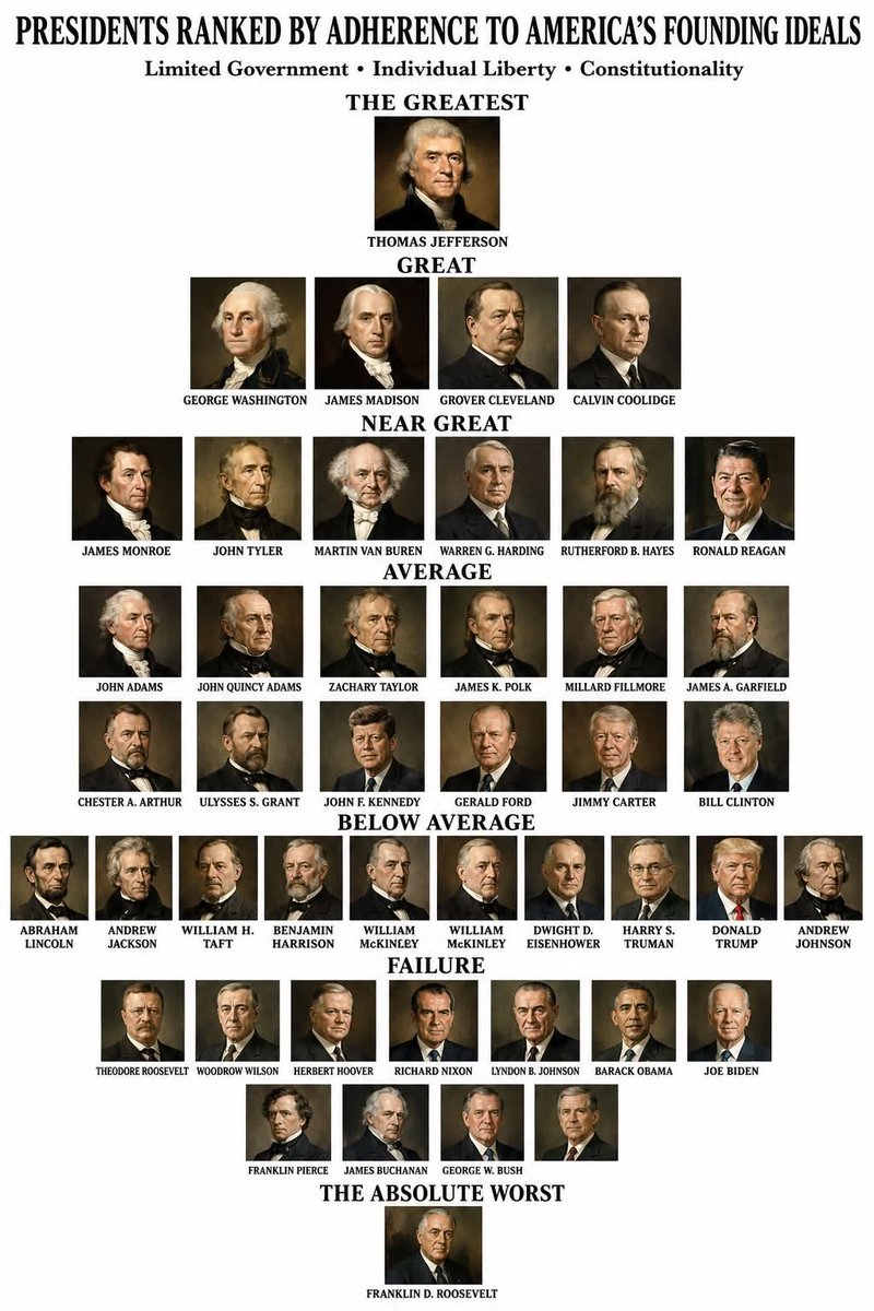 MissouriLP's tweet photo. One of the Liberty groups asked AI what was the correct rankings. Interesting. https://t.co/tlMVzBKobm