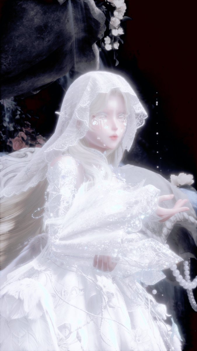 timelessmune's tweet photo. The ghost of an angel 

#InfinityNikki #infinitynikkitwt https://t.co/ntfYHCv0fG
