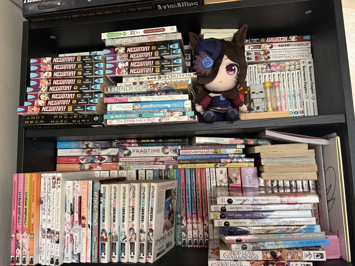 Denzmar1's tweet photo. @TopGyaru Too many People larp yuri in the west im a real yuri enjoyer. Go out and buy books to support your fav mangaka. https://t.co/qr876Vn5q5