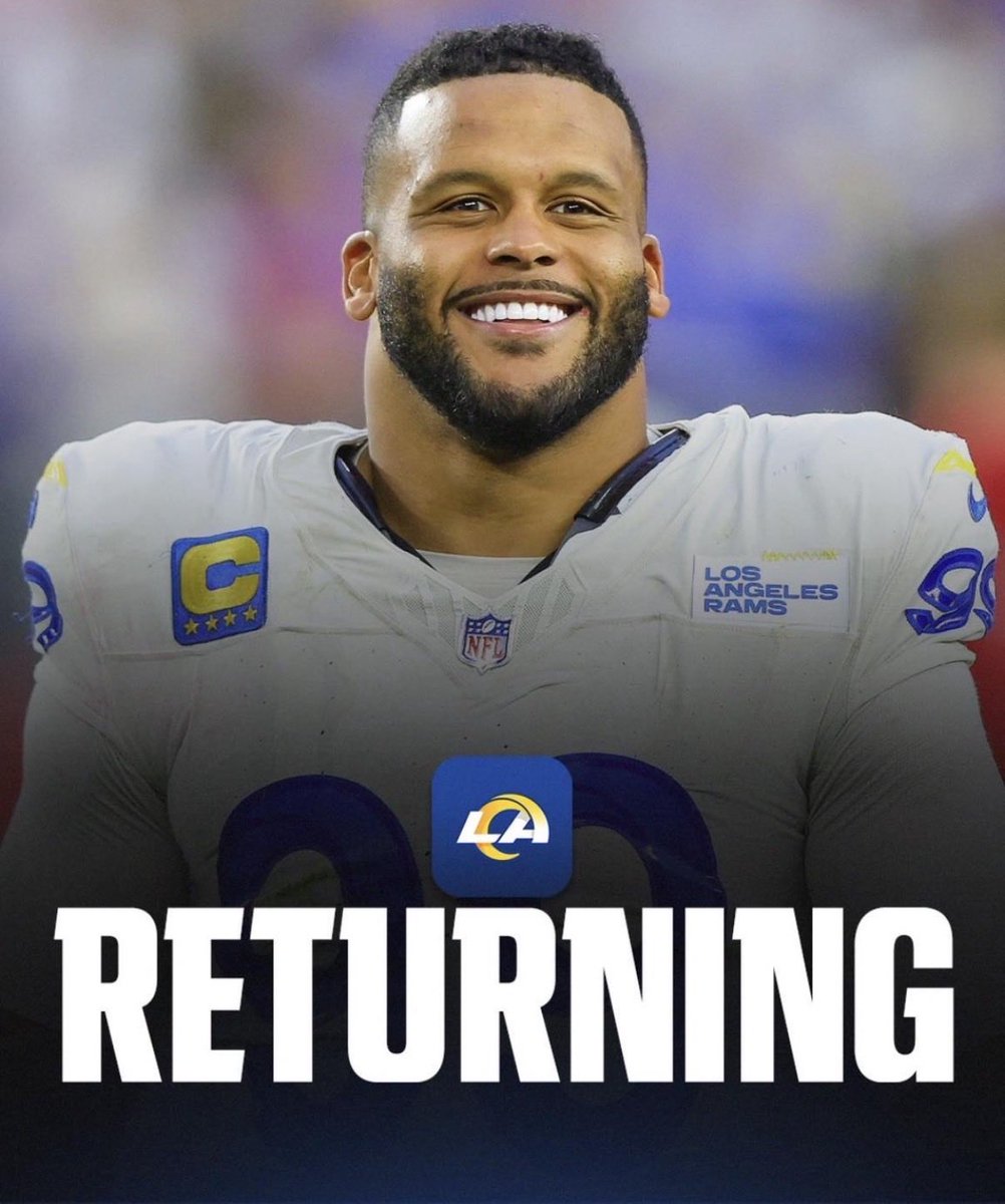 GameDayJunkies's tweet photo. Mac Daddy Returning 🏈 #football #nfl #rams #LA #losangelas https://t.co/BY5ecXmzcF