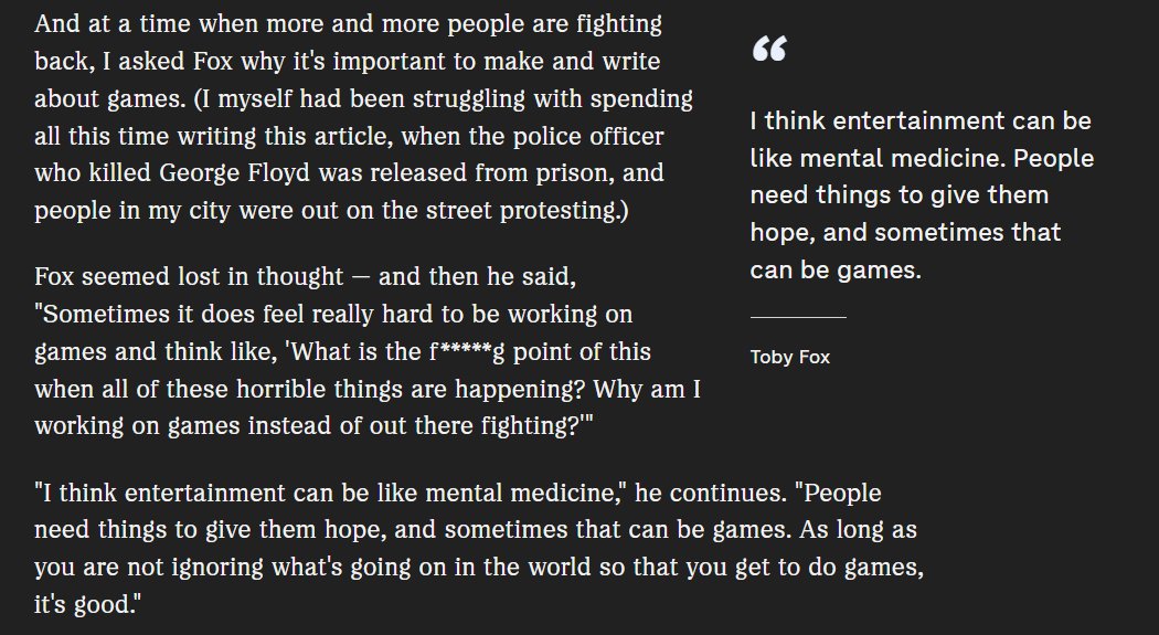 JustMetallich's tweet photo. you mean Toby Fox who platformed BLM movement, who literally said that you should not ignore what's going on in the world, who also used his platform for charities like Child's Play(provides children hospitals all around the platform with toys) and MSF, which provides medical https://t.co/4ulGOLqJMh