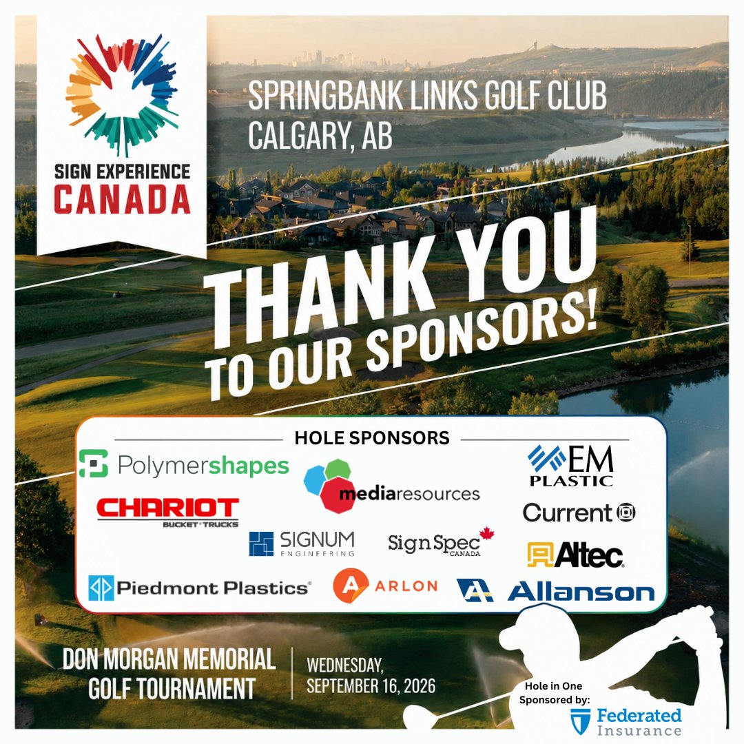 ASA_Signs's tweet photo. ⏰FINAL REMINDER!

The deadline to register for the Don Morgan Memorial Golf Tournament is this Friday, September 4!

🌐Register today: https://t.co/ZQwwAAO2qX

🥰Huge shoutout to all our incredible sponsors! Your support helps make this event possible! https://t.co/WC8kz0soU4