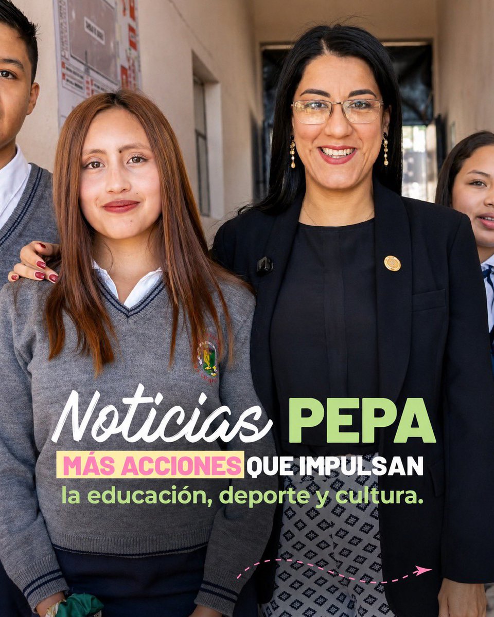 Educacion_Ec's tweet photo. 📰 Del 24 al 28 de agosto, el trabajo en territorio se tradujo en espacios renovados, oportunidades para los jóvenes y proyectos que fortalecen la educación. 🇪🇨📚

🎨 Guayas y Santa Elena, estudiantes cuentan con espacios renovados con #PintaTuCancha.

💼 El camino hacia el mundo laboral comienza con nuevas oportunidades, gracias a #JóvenesEnAcción.

🏫 Cayambe y Mejía, cuentan con mejores espacios educativos para aprender.

🤝 La voz de la comunidad es fundamental, por ello fortalecemos las Mesas de Diálogo Ciudadano. 

Esto y más en lo más destacado de las #NoticiasPepas.